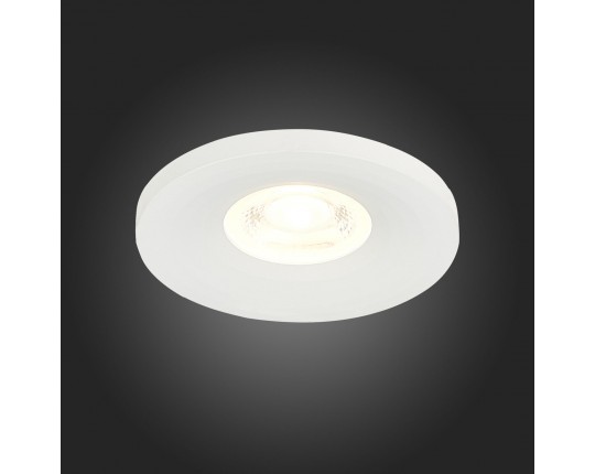 ST205.508.01 Св-к встр. Белый GU10 1*50W  D95xH27 220V Без ламп