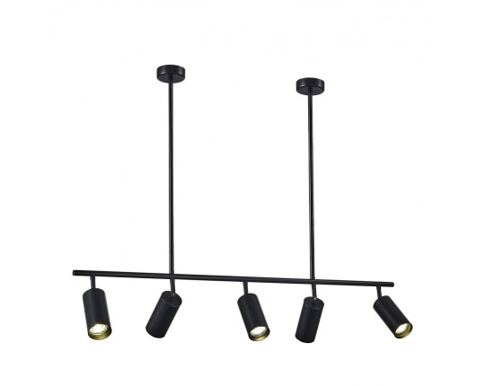 SL1206.403.05 Светильник подвесной ST-Luce Черный/Черный GU10 5*5W 4000K