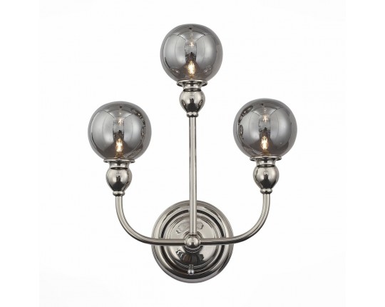 SL552.101.03 Бра ST-Luce Никель/Дымчатый G9 3*5W