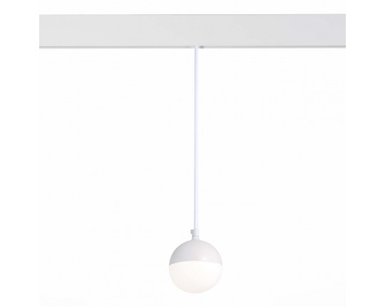 ST358.543.07 Магнитный трековый светильник подвесной Белый LED 1*7W 4000K 520Lm Ra>80 120° IP20 D90x
