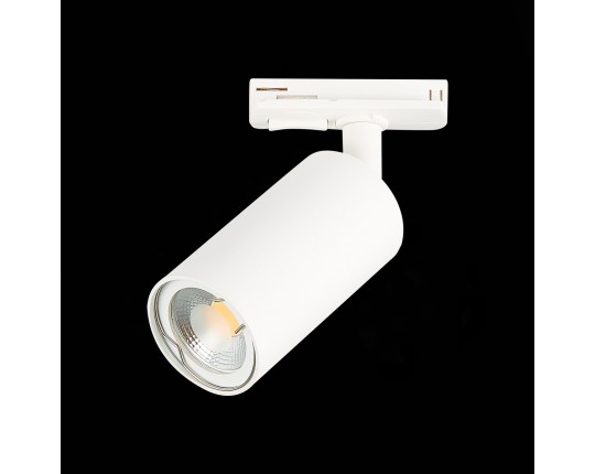 ST300.506.01 Св-к трек. Белый GU10 1*50W  IP20 L100xW54xH142 220V Без ламп