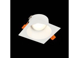 ST207.518.01 Св-к встр. Белый GU10 1*50W  L103xW103xH52 220V Без ламп