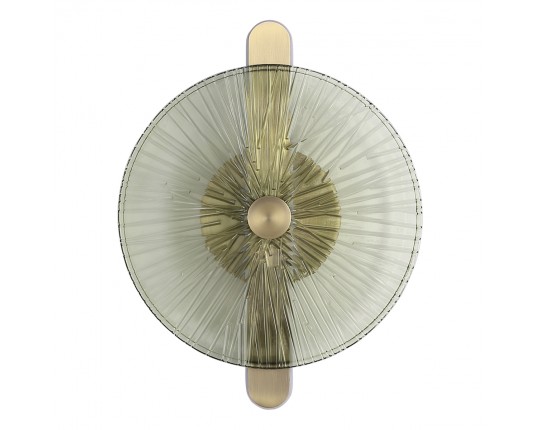 SL6141.321.01 Светильник настенный ST-Luce бронза/зелёный LED 1*11W 4000K