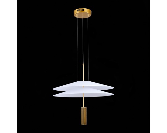 SL6101.203.01 Люстра подвесная ST-Luce Золотистый/Белый LED 1*10W 3000K