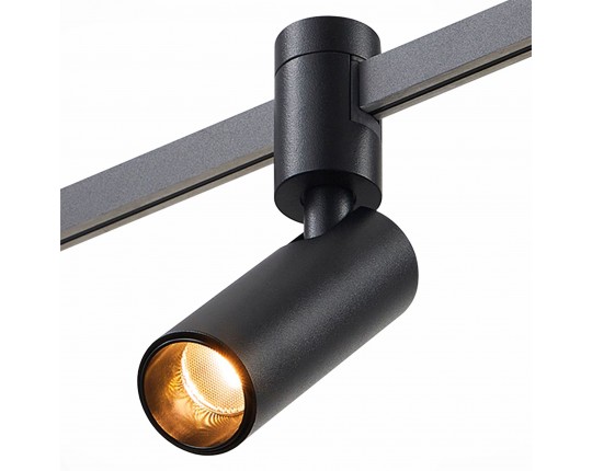 ST811.446.05 Магнитный трековый светильник FARM Черный LED 1*5W 4000K 341Lm Ra90 60 IP20 D35xH100 2