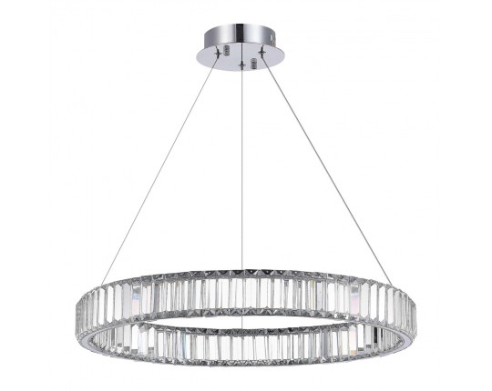 SL1622.113.01 Люстра подвесная ST-Luce Хром/Прозрачный LED 1*68W 4000K