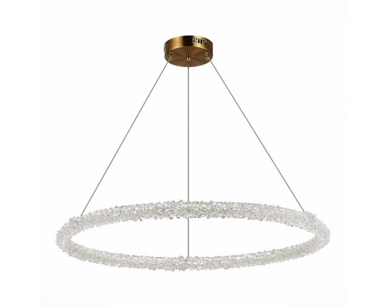 SL6110.223.01 Люстра подвесная ST-Luce Золотистый/Золотистый LED 1*45W 3000 - 6500K