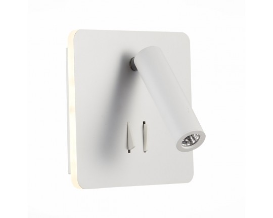 SL1586.531.01 Светильник настенный Белый LED 1*9W 3000K 624Lm Ra>80  IP20 L-xW140xH140 170-240V
