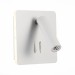 SL1586.531.01 Светильник настенный Белый LED 1*9W 3000K 624Lm Ra>80  IP20 L-xW140xH140 170-240V