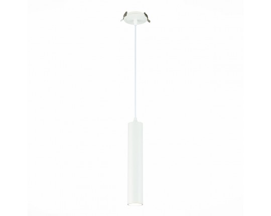 ST151.508.01 Встраиваемый подвесной светильник Белый GU10 1*50W  IP20 D54xH290 220V Без ламп