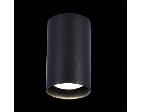 ST157.442.20 Светильник потолочный Черный LED 1*20W 4000K 1 600Lm Ra>90 60° IP44 D95xH150 220-265V