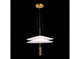 SL6101.203.01 Люстра подвесная ST-Luce Золотистый/Белый LED 1*10W 3000K