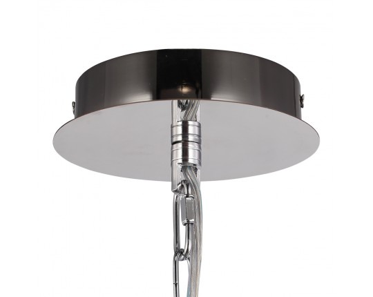 SL6137.103.01 Светильник подвесной ST-Luce никель/прозрачный E14 1*40W