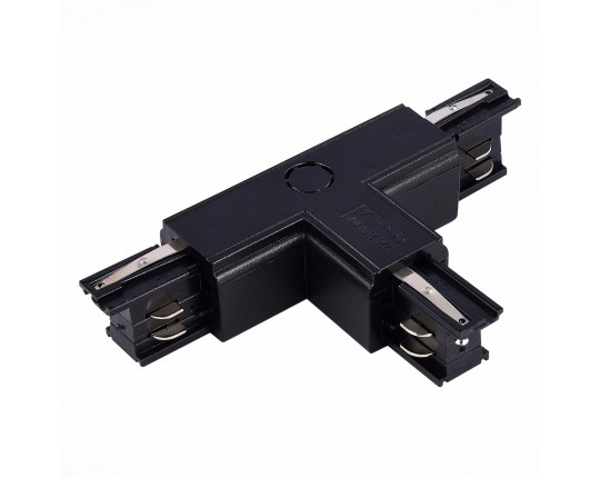 ST030.409.16R1 Т-оБразный токоподвод правый 1 для трехфазного шинопровода ST-Luce Черный