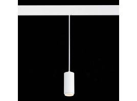 ST357.533.06 Магнитный трековый светильник подвесной ZOOM Белый LED 1*6W 3000K 667Lm Ra>80 10-60° IP