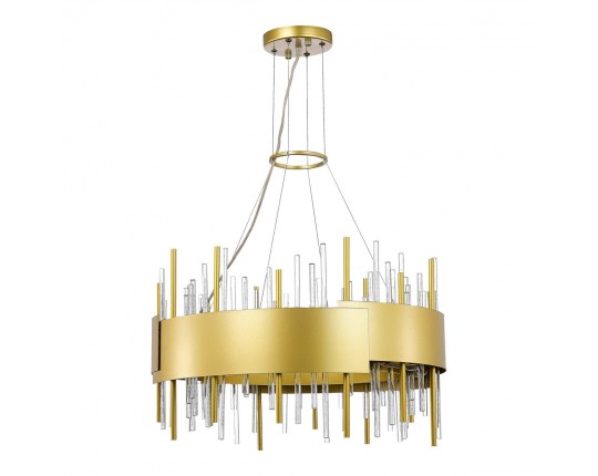 SL1633.203.12 Люстра подвесная ST-Luce Матовое золото/Матовое золото,Прозрачный E14 12*40W