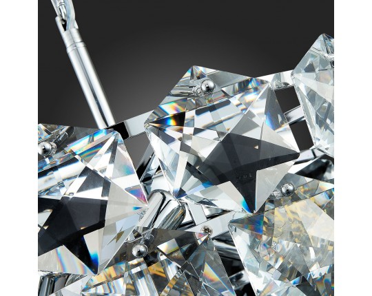 SL1631.103.06 Люстра подвесная ST-Luce Хром/Прозрачный E14 6*40W