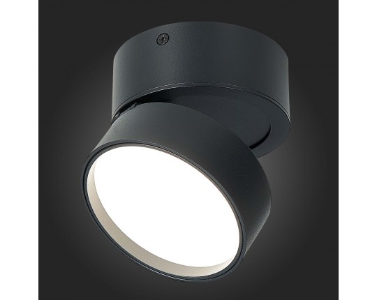 ST651.442.14 Светильник потолочный поворотный Черный LED 1*14W 4000K 1 100Lm Ra>90 120° IP20 D105xH8