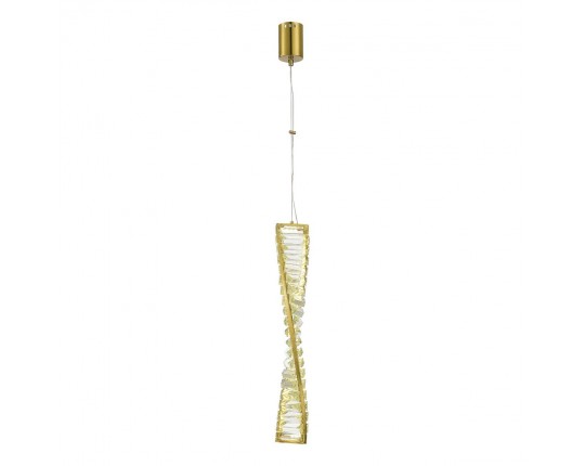 SL6205.303.01 Светильник подвесной ST-Luce Латунь/Прозрачный LED 1*11W 4000K