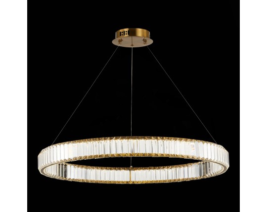 SL1622.383.01 Люстра подвесная ST-Luce Латунь/Прозрачный LED 1*52W 4000K