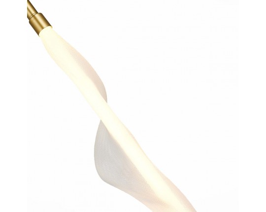 SL6109.213.01 Светильник подвесной ST-Luce Золотистый/Белый LED 1*25W 3000K