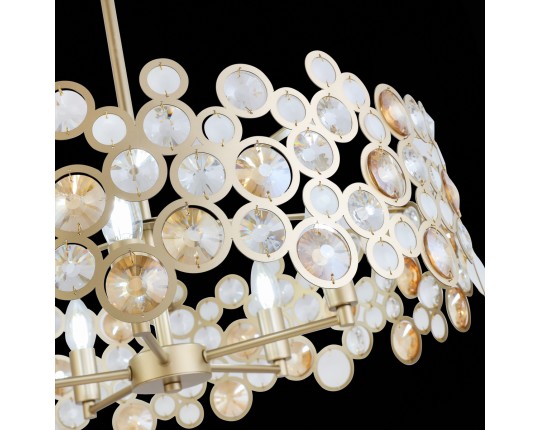 SL1172.203.05 Светильник подвесной ST-Luce Золотистый/Золотистый, Прозрачный E14 5*60W