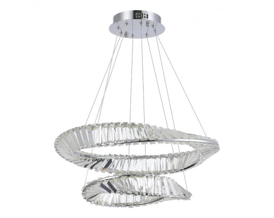 SL6204.101.02 Светильник подвесной ST-Luce Хром/Прозрачный LED 1*52W 4000K