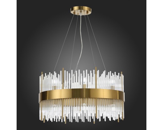 SL1158.303.16 Люстра подвесная ST-Luce Латунь/Латунь, Прозрачный G9 16*5W