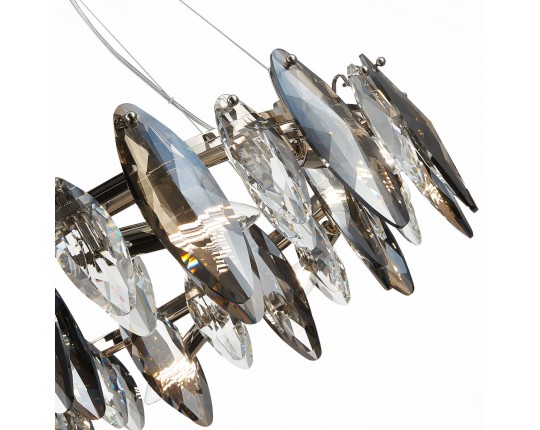 SL1227.103.08 Люстра подвесная ST-Luce Никель/Прозрачный E14 8*40W