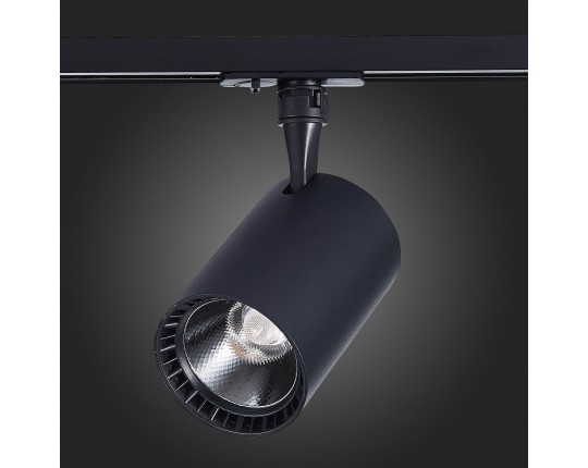 ST351.446.20.36 Св-к трек. Черный LED 1*20W 4000K 1 800Lm Ra≥90 36° IP20 L118xW78xH174 100-240V