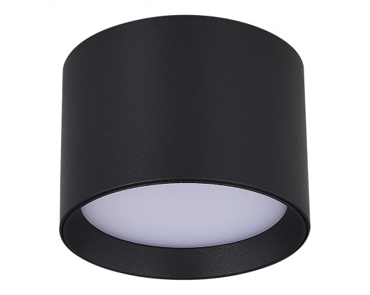 ST163.402.01 Светильник потолочный Черный GX53 1*50W IP20 D85xH60 220V Без ламп