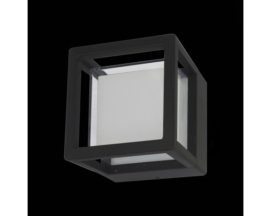 SL9504.401.01 Светильник уличный настенный ST-Luce Черный/Белый LED 1*5W 4000K
