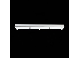 SL001.113.03 Потолочное крепление на 3 лампы (прямоугольное) ST-Luce Хром