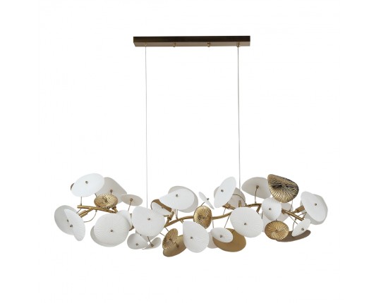 SL1518.303.08 Светильник подвесной ST-Luce Латунь/Белый G9 8*5W 4000K