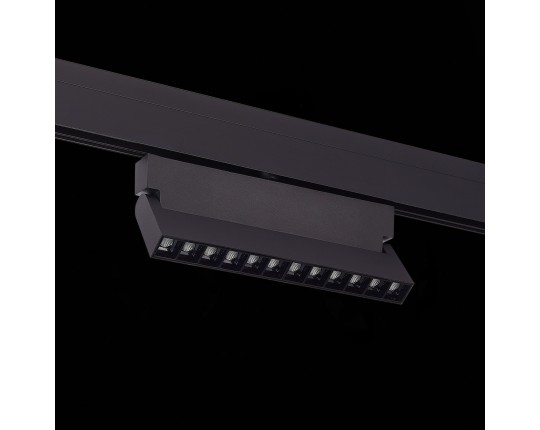 ST362.446.12 Магнитный трековый светильник Черный LED 1*12W 4000K 1 009Lm Ra>90 36° IP20 L219xW22xH1