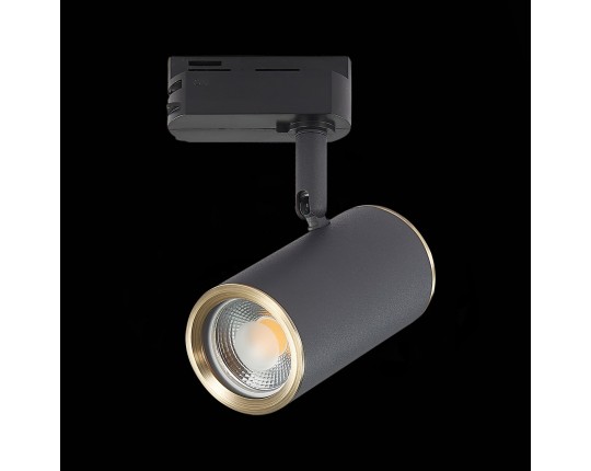 ST301.436.01 Св-к трек. Черный GU10 1*50W L104xW54xH111 220V Без ламп