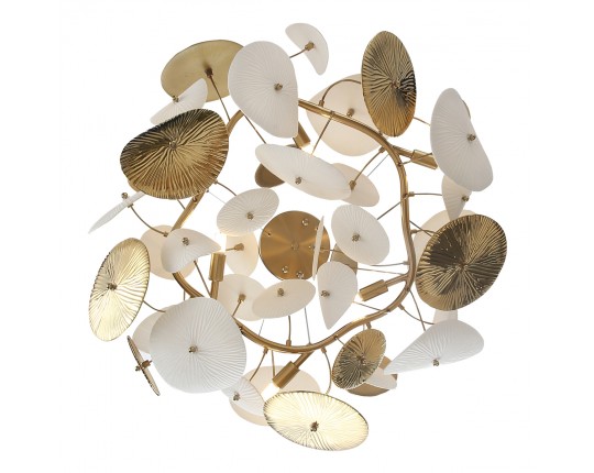 SL1518.303.06 Светильник подвесной ST-Luce Латунь/Белый G9 6*5W 4000K