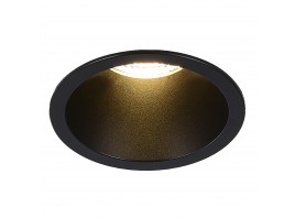 ST754.438.07 Св-к встр. Черный LED 1*7W 3000K 560Lm Ra80 60° IP20 D60xH79 100-240V