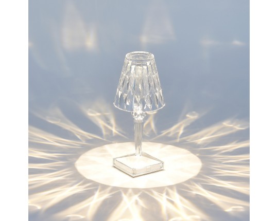 SL1010.744.01 Прикроватная лампа ST-Luce Прозрачный/Прозрачный LED 1*2W 3000K - 6000K