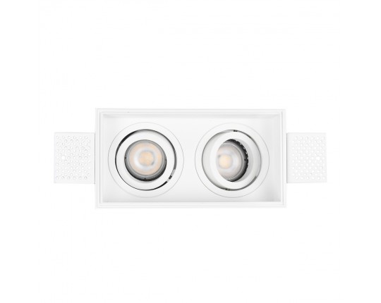 ST262.518.02 Св-к встр. Белый GU10 2*50W IP20 L91,5xW17,2xH5,2 220V Без ламп