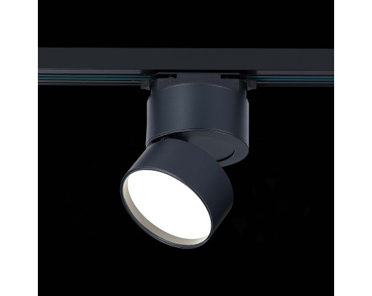 ST651.446.09 Св-к трек. Черный LED 1*9W 4000K 720Lm Ra>90 120° IP20 D85xH122 170-240VV