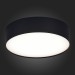 ST606.442.27 Светильник потолочный Черный LED 1*27W 4000K 2 430Lm Ra>90 120° IP20 D220xH55 185-265V