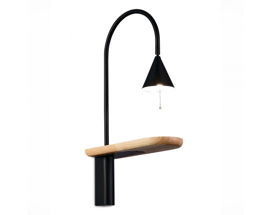 SL1802.401.01 Бра ST-Luce Черный/Черный E27 1*60W