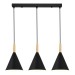 SLE1255-403-03 Светильник подвесной Черный/Черный E27 3*40W