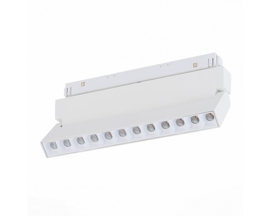ST364.546.12 Магнитный трековый светильник белый LED 1*12W 4000K 1 009Lm Ra>80 36° IP20 L219xW22xH10
