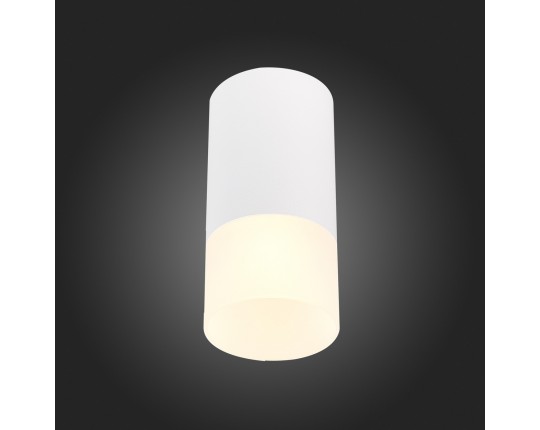 ST100.512.01 Светильник потолочный Белый GU10 1*50W IP20 D64xH131 220V Без ламп