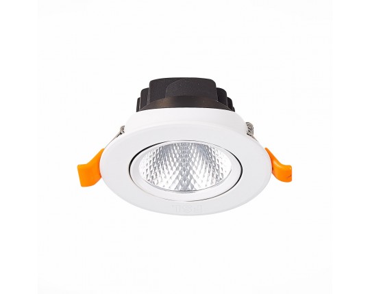 ST211.548.06.24 Св-к встр. Белый LED 1*6W 4000K 480Lm Ra80 24° IP20 D86xH50 220-240V