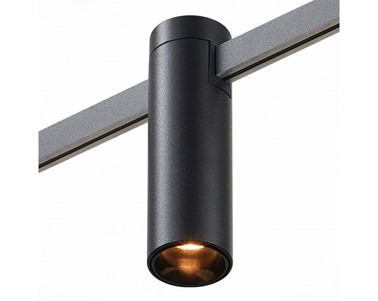 ST810.406.05 Магнитный трековый светильник FARM Черный LED 1*5W 3000K 227Lm Ra90 60 IP20 D35xH112 24