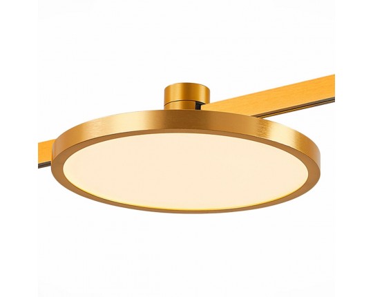 ST818.246.12 Магнитный трековый светильник FARM Золотистый LED 1*10W 4000K 520Lm Ra80 120 IP20 D168x