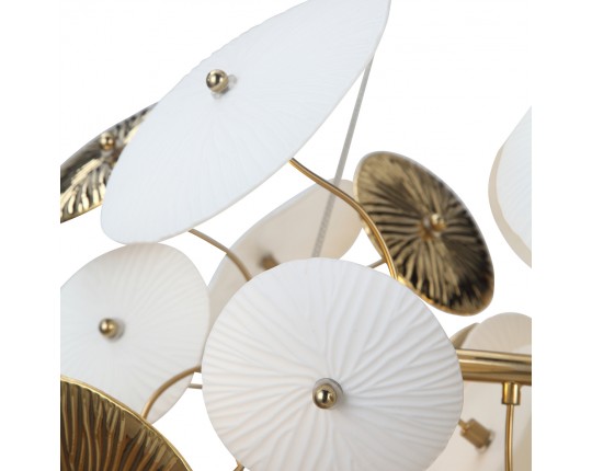 SL1518.303.06 Светильник подвесной ST-Luce Латунь/Белый G9 6*5W 4000K